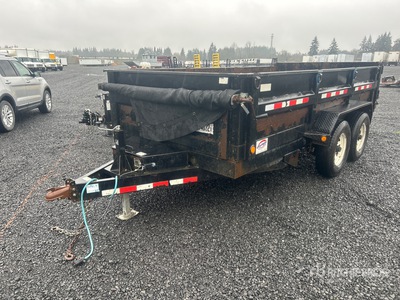 2006 Olympic 14 ft T/A Remolque Ligero de Volteo