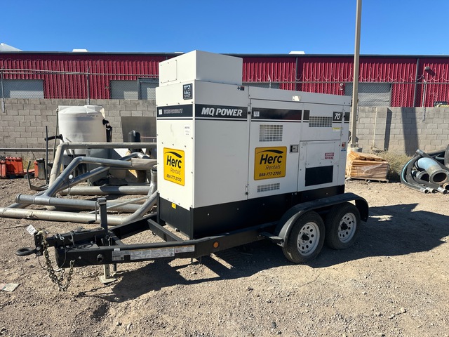 2022 Multiquip DCA70SSIU4F 40 kW Mobile Generator Set (Inoperable)