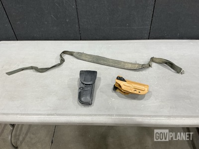 (93) Small Arms Slings, (20) Pistol Holster & Assorted Items