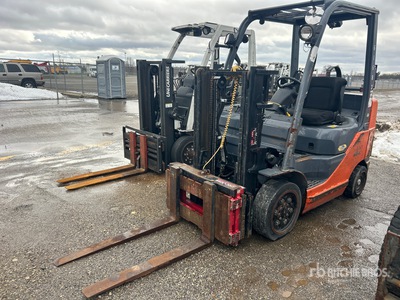 2016 Toyota 8FGCU25 4700 lb Forklift