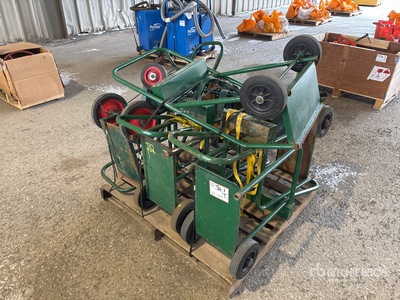Quantity of (9) Cylinder Carts