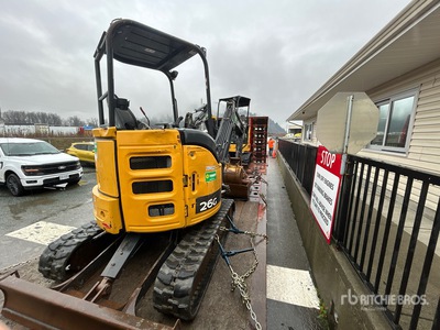 2018 John Deere 26G Mini Excavator