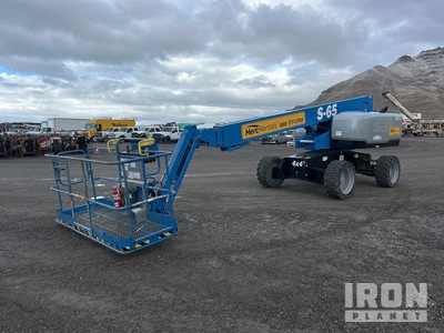 2018 Genie S65 4WD Diesel Plataforma Elevadora Telescópica