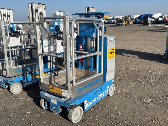 2018 Genie GR-15 Vertical Mast Lift