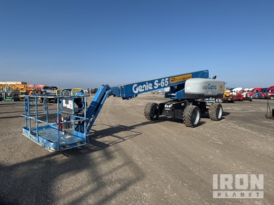 2019 Genie S65 4WD Diesel Telescopic Boom Lift