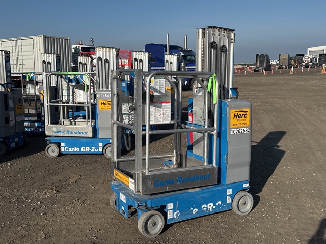 2018 Genie GR-20 Vertical Mast Lift