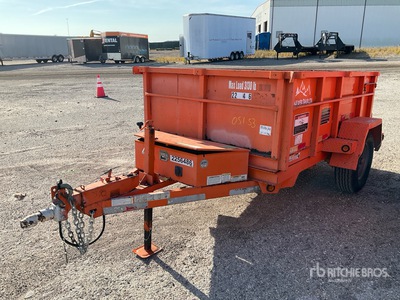 2016 Snake River DMP58 S/A Gooseneck مقطورة تفريغ خفيفة