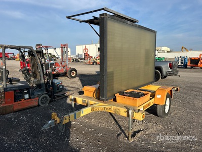 2008 Solar Tech Silent Messenger لوحة اشارات