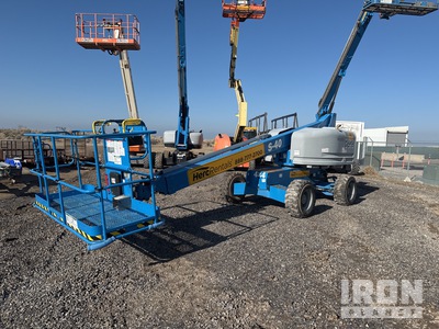 2017 Genie S40 4WD Diesel ブームリフト