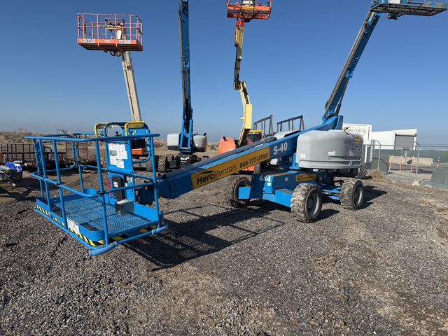 2017 Genie S-40 4WD Diesel Telescopic Boom Lift