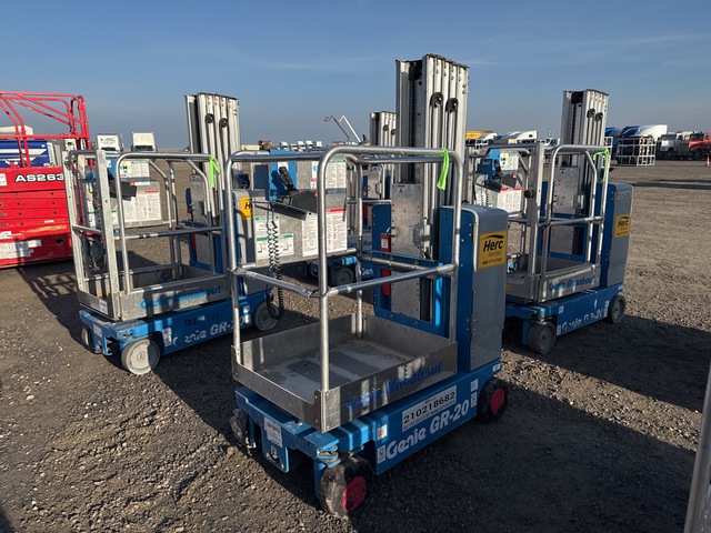 2017 Genie GR-20 Vertical Mast Lift