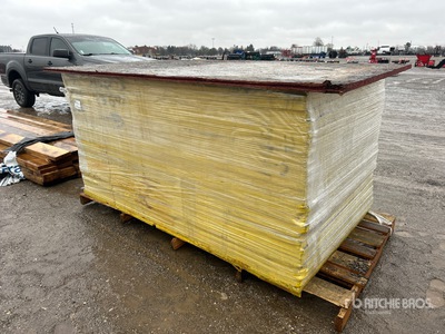 Quantity of (46) Fiberglass Insulation 1 in x 48 in x 85 in Divers - Matériaux de construction