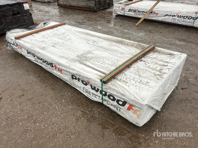 Quantity of (64) SPF Fire Retardant Lumber