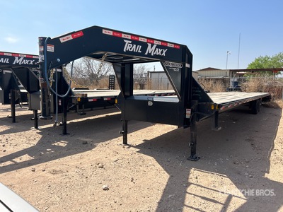2025 Trail Maxx 40 ft T/A Gooseneck Apparatuur aanhangwagen