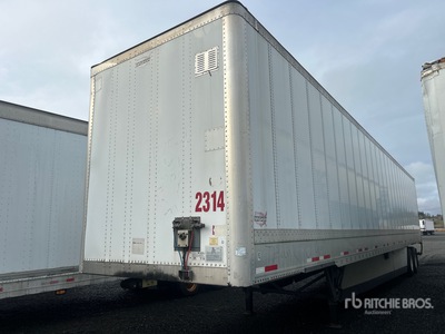 2016 Wabash 53 ft x 102 in T/A Van Trailer