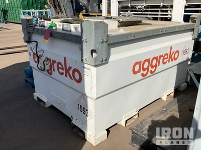 Western AGGREKO MFG 793 gal Skid-Mounted Fuel Tank