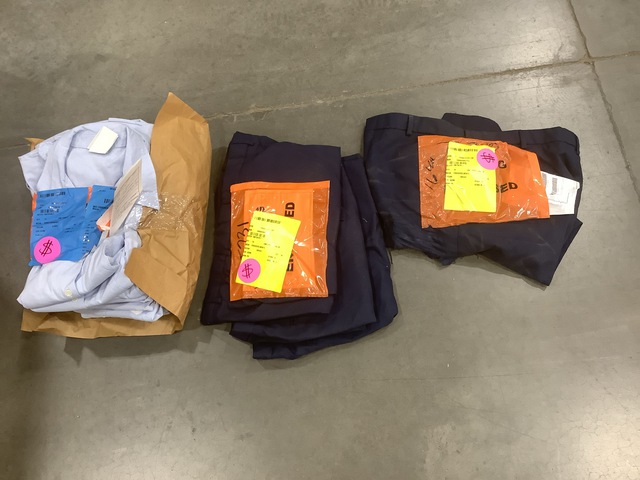 (129) Women's Shirts & (54) Pairs of Men's Trousers