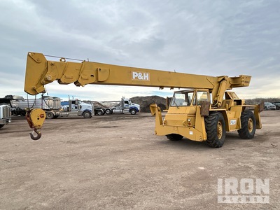 P & H R180 18 ton 4x4 Rough Terrain Crane