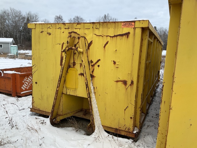 20 ft 2 in Roll-Off Container