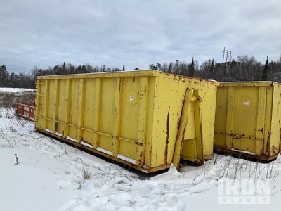 20 ft 2 in Roll-Off Container