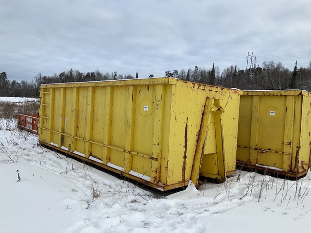 20 ft 2 in Roll-Off Container