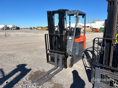 2011 Toyota 7FBCU15 2600 lb Electric Forklift