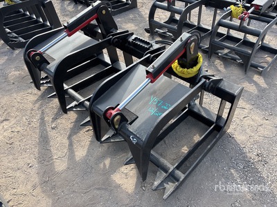 All-Star 68 in Root Skid Steer Grapple (Unused)