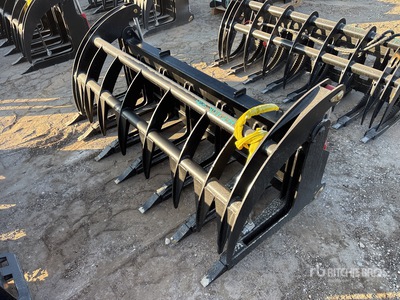 All-Star 74 In Râteau à racines pour chargeuse à différentiel (Unused)