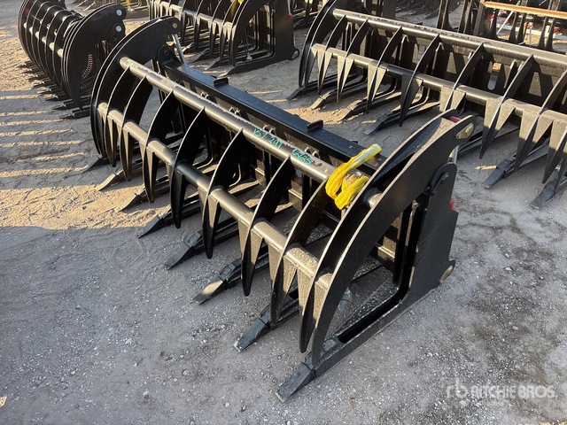 All-Star 84 In Skid Steer Root Rake (Unused) | Ritchie Bros. Auctioneers