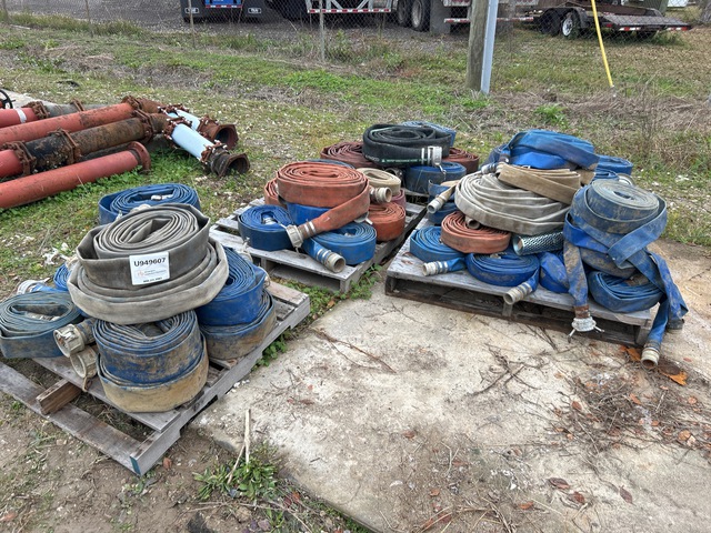 Quantity of 2 in, 3 in, 4 in, and 6 in Discharge Water Hoses