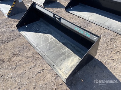 Mid-State 78 In Low Profile Kompaktladerschaufel (Unused)