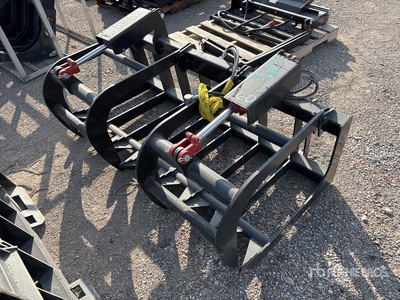 Mid-State 60 In E-Series Root Skid Steer Grapple (Unused)