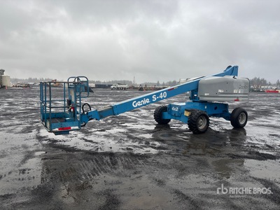 2001 Genie S40 2WD Diesel رافعة تليسكوبية بذراع تطويل