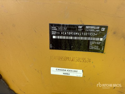 2019 Cat 950 M Wiellader