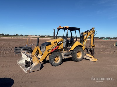 2013 Cat 416F 4x4 Retroexcavadora