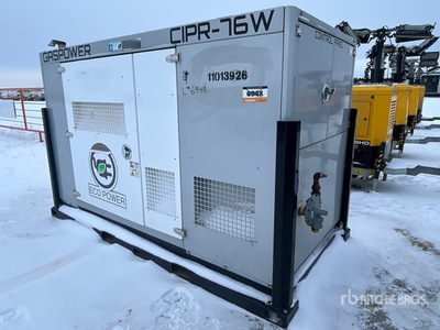 Eco Power CIPR-76W 78 kW Skid-Mounted Stand-By Generator Set