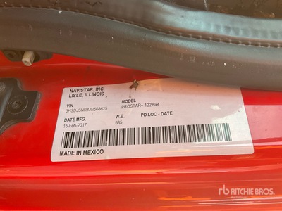 2018 International ProStar+ 122 Sleeper Prime Mover