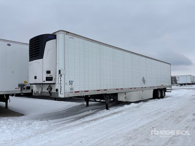 2017 Wabash RFALHSA 53 ft x 102 in T/A مقطورة مبردة