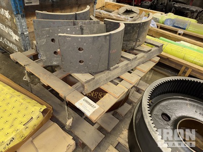 Quantity of (7) Euclid R100 Brake Drum/ Brake Pads - Fits EUCLID-HITACHI R100