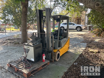 2018 Jungheinrich EFG218 3660 lb Electric Forklift