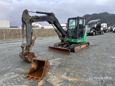 2016 John Deere 60G Mini Excavadora