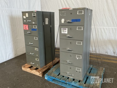 (2) Filing Cabinet Safes