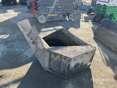 3/4 yd Mélangeur de béton pour chargeuse à différentiel