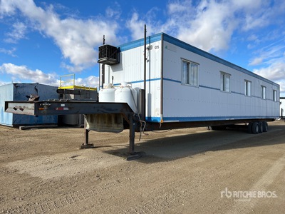 1997 Travco 55 ft x 11 ft Portable Tri/A Sleeper Wellsite