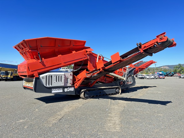 2011 Sandvik QE340 Tracked Screen Plant 2011 Sandvik QE340 Tracked Screen Plant
