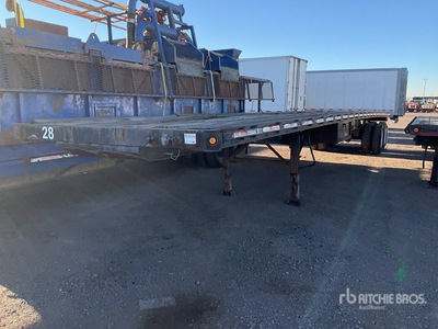 2001 Wanco/Wabash 45 ft T/A Remorque à plateau