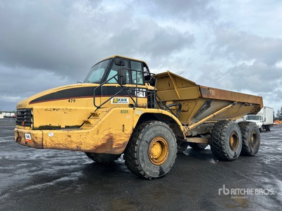 2003 Cat 735 شاحنة قلابة مفصلية