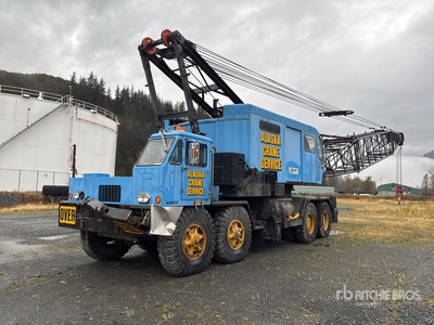 1970 P & H 9125TC 140 lb 8x4 Camión grúa de celosía