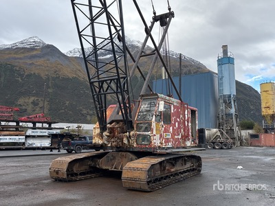 1972 Link-Belt LS318 85 ton Grúa celosía de cadenas
