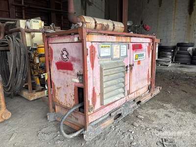 Detroit 80 kW Skid-Mounted Groupe électrogène